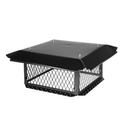 HY-GUARD HGB171710 Multi-Flue Chimney Cap, 17" x 17" x 10" Height, Galvanized Steel