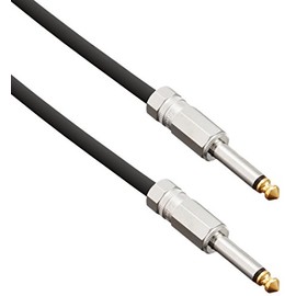 LIVE LINE LE-Stage Series Guitar Cable, 9.8 ft (3 m), LE-3MS/S, Black