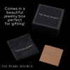The Pearl Source Genuine White Cultured Mother of Pearl &