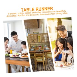 LIFKOME 2pcs Easter Tablecloth Cover for Festive Dining Home and Picnic Decor Safe Material Design