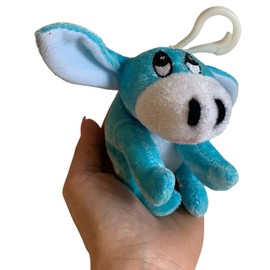 NARAMAKI® Napoli Plush Asino Tremolino 12 cm Keyring Lucky Charm Gadget for Tifo Football (Plush Asino TREMOLINO)