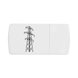 'Electric Pylon' Pill Box with Tablet Splitter (PI00028186)