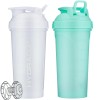 ProFlow [2 Pack] 28 oz Shaker Bottles for Protein Shakes,