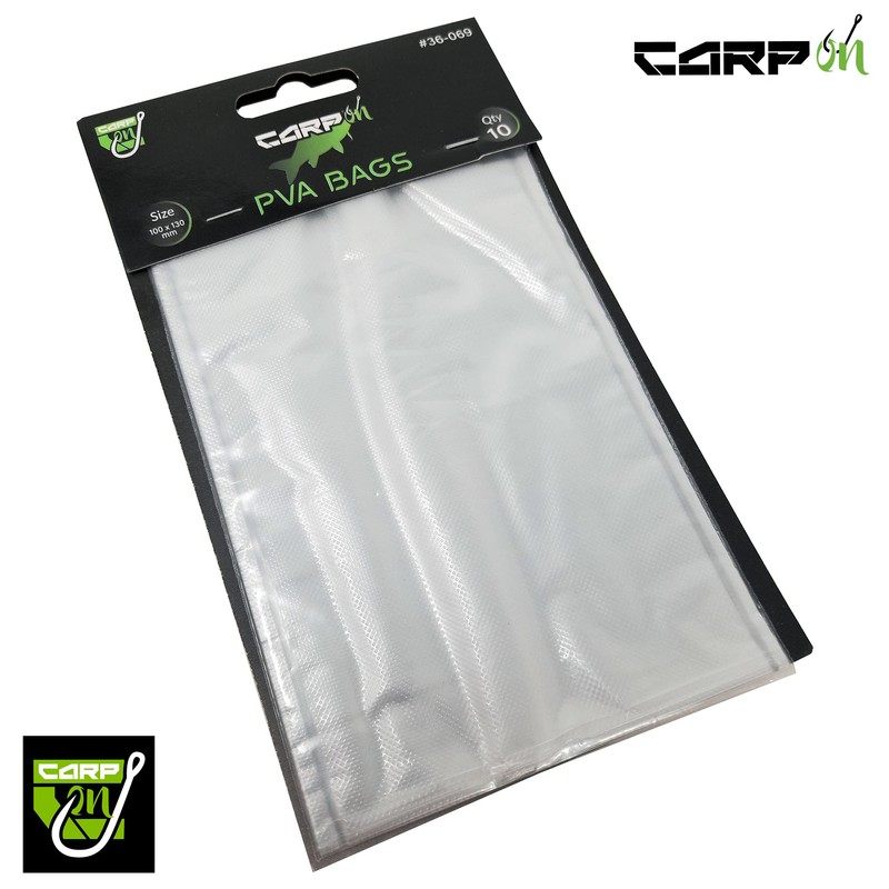 Carp On - Pack of 10 PVA BAGS - Baiting