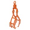 JAYGOVAN 28" 4 Claw Log Grapple Logging Log Lifting Tongs,
