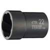 Tone 4TR-22 Tornado Socket, 1/2 inch (12.7 mm) Insertion Angle