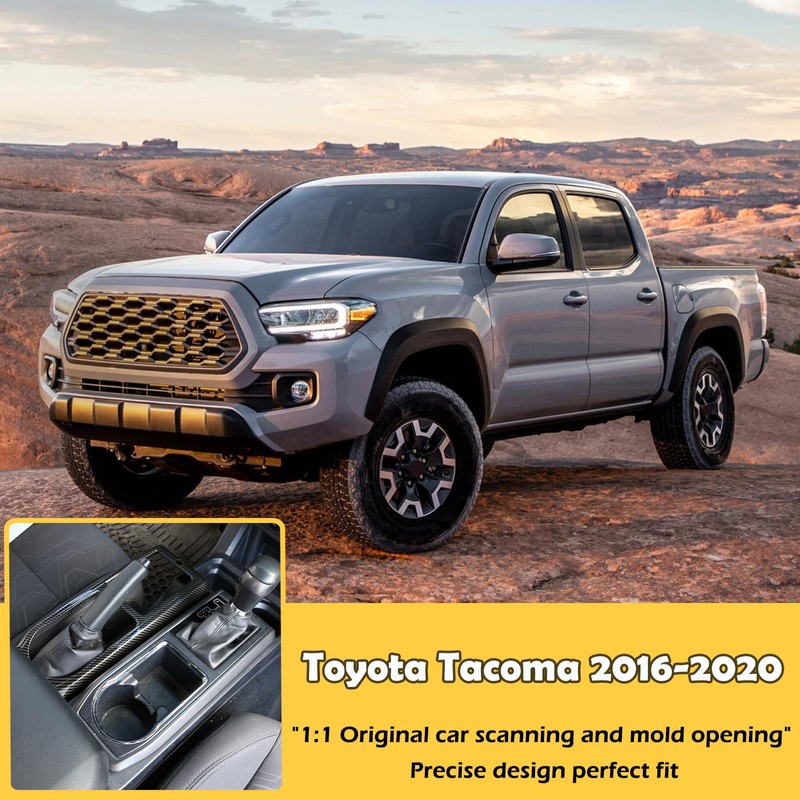 CHEAYAR Gear Shift Panel Trim Cover Compatible with Toyota Tacoma