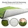 Dog Grass Pad with Tray,40''X27.5''Large Artificial Turf Grass Potty,XL Reusable