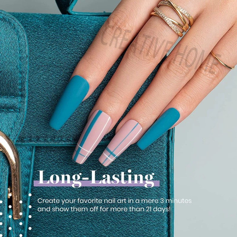 Creative Home Geles Semipermanente Esmaltes Gama De 12 Uñas Gelesh