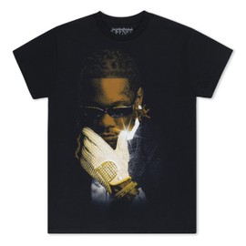 Offset Glove Tee, Black