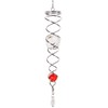 CIM Wind Spiral - Crystal Twister Red - Dimensions: 6