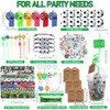 158 Pcs Soccer Party Favors Set for Birthday Celebrations