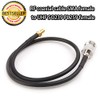 tooloflife RG174 Pigtail Cable Copper Coax Cables for Wireless Security