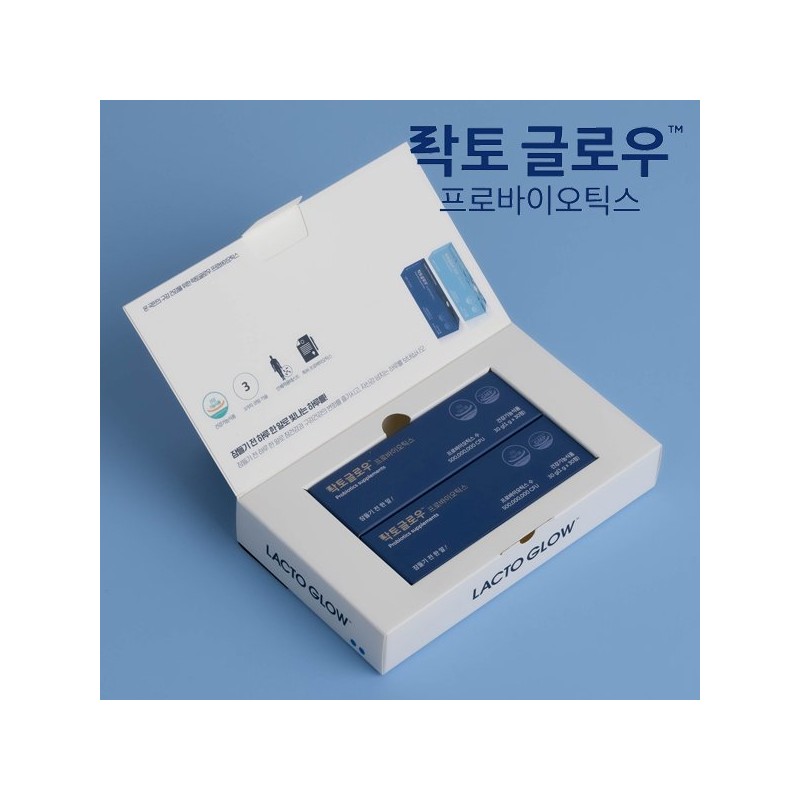 [성인구강유산균] 덴티스 락토글로우 프로바이오틱스 성인용 선물세트 60일분 [Adult Oral Probiotics]