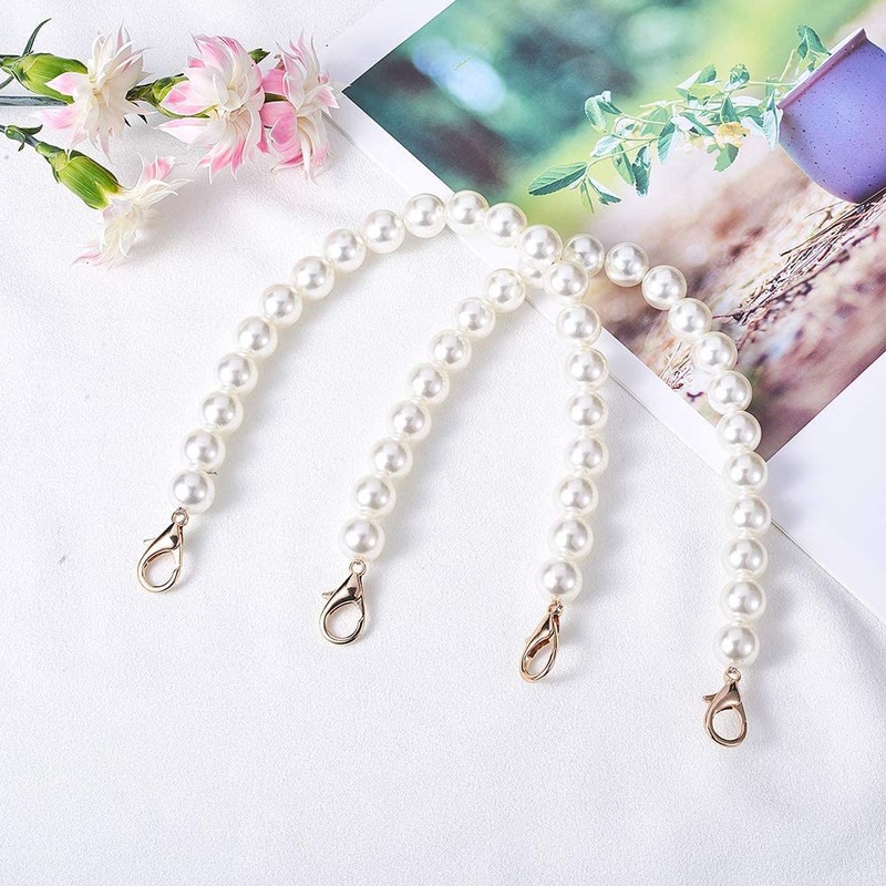 Handle Bead Handle 2pcs Bag Beaded Handle Handle Bead Strap