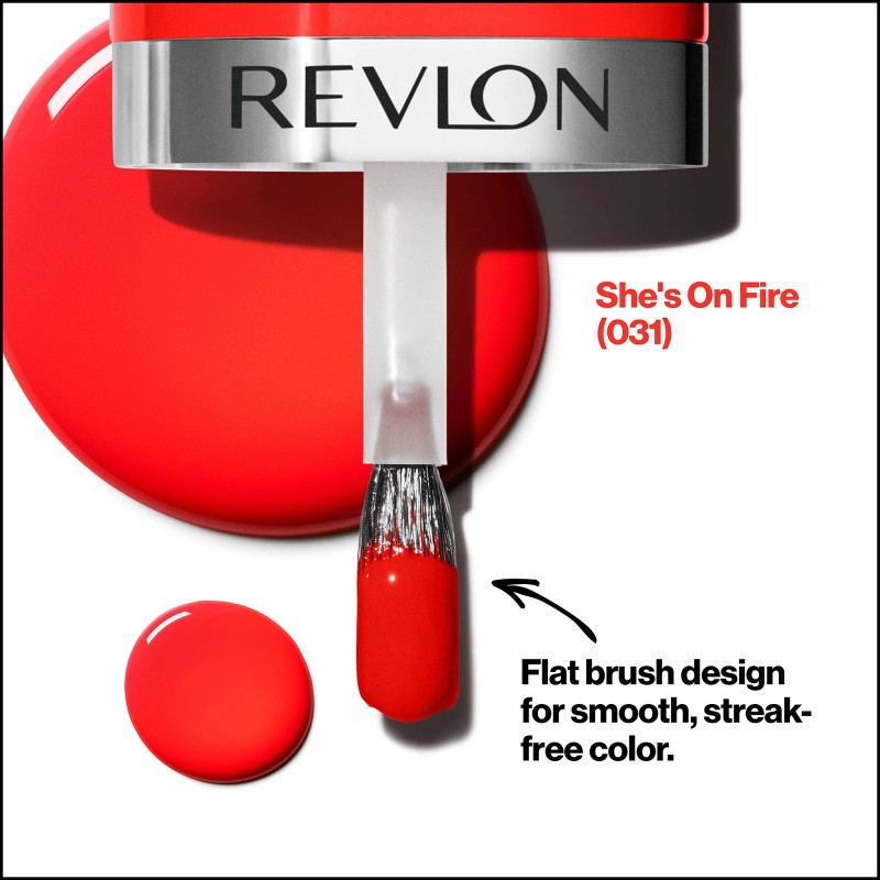 Revlon Ultra HD Snap Vegan Glossy Nail Polish, 031 She's