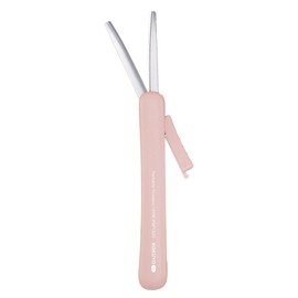 Kokuyo KME-PSPT320MV Compact Portable Scissors KOKUYO ME Titanium Glueless Blade Taupe Rose