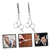 Baluue 2pcs Hairdressing Scissors Professional Thinning Shears Hair Cutting Tools