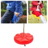 Heavy Duty Plastic Disc Tree Swing with PE Rope for