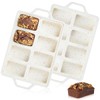 CAKETIME Mini Loaf Pans, Metal Reinforced Frame Silicone Mini Bread