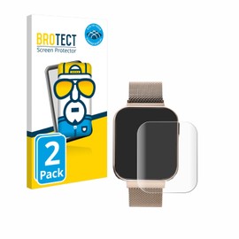 BROTECT Pack of 2 Full Cover Screen Protectors for Liu Jo Smartwatch 1.4 Inch Full Screen Protector Film [3D Curved, Anti-Fingerprint, Crystal Clear]