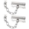 M METERXITY 2-Pack Door Chain Lock, Premium Security Door Chain