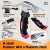 SHRJ Picture Hanging Kit Hanging Hardware Assorted with Magnetic Hammer