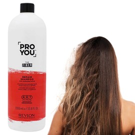 REVLON PROFESSIONAL Shampoo Reparador The Fixer Pro You Profesional  Para Cabellos Dañados  Con Aminoácidos De Queratina  Cabello Más Resistente...   