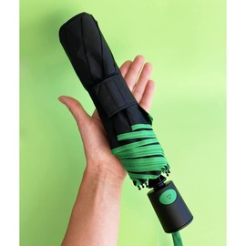 Benetton Mini AC Pocket Umbrella, Black