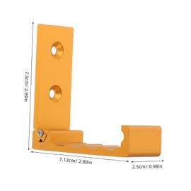 ABOOFAN Folding Coat Hooks Heavy Duty Wall Mounted Aluminum Alloy Design for Coats Hats Towels Bags Space Saving Elegant Hook for Entryways and Narrow Spaces