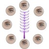 Eyebrow Stencil for Beginners, 8 Styles Eyebrow Shaper Kit with