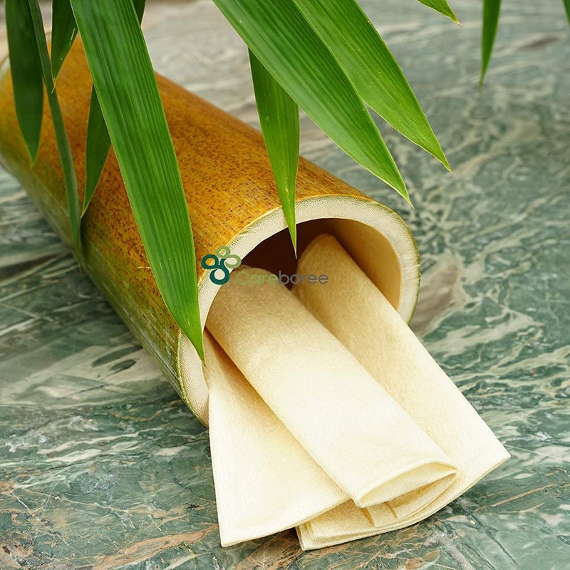 400 Count Careboree Unbleached Dry Baby Wipes Unscented Multi-Purpose Cotton