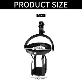 Gyroskopischer Getränkehalter,2 Stück Gyroscopic Cup Holder,Auto Becherhalter,3D-Getränkehalter,Verstellbarer Getränkehalter,Passend für Meisten Flaschengrößen Getränkehalter