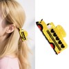 Norbiariz 1 Pair Hair Clips Cute School Bus, Teacher Claw