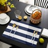 ARTSHOWING Set of 4 Placemats Heat-Resistant for Dining Table Linen