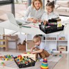 12 Pcs Plastic Storage Baskets Bulk 14 x 10 In