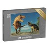 puzzleYOU: 100 Piece Puzzle "3D Illustration: Dinosaurs" - From the