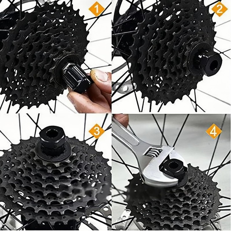Nokwocy Pack of 2 Bicycle Sprocket Puller, Gear Puller, Cassette