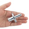 WHYHKJ 2 Sets Metal M12 Bed Post Connector Screw-in T-Nut