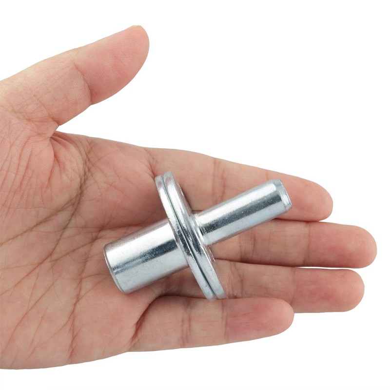 WHYHKJ 2 Sets Metal M12 Bed Post Connector Screw-in T-Nut