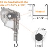 4pcs 2" Low Profile Wand Tilter Mechanism with 7/32" Hexagon