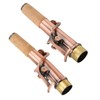 2Pcs Saxophone Neck Metal Straight Curved Accessory Replacement Set Kit