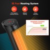 PETSITE Space Heater, 1500W PTC Ceramic Electric Heater with Thermostat,