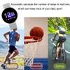 Smart Bracelet Wristband Waterproof Fitness Sleep Heart Rate Recorder (Silver