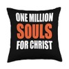 ONE MILLION SOULS FOR CHRIST I Believe in Jesus Throw