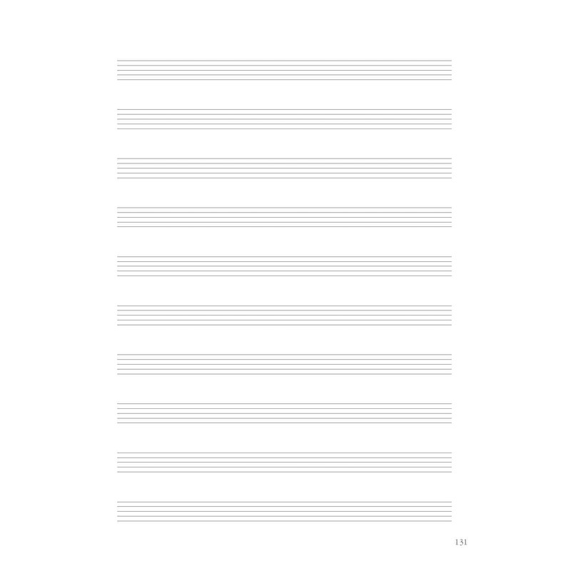 Notes: The Musical Notebook: Classic Dotted Paper, Hard Cover, 160