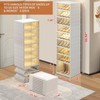 NLDD's 9-Tier Space-Optimizing Shoe Storage: Clear, Collapsible System for 18