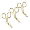 BIUDECO 3pcs Professional Eyebrow Tweezers Comfortable Grip Stainless Steel Kit
