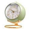 Tetino Analog Alarm Clocks,Retro Backlight Cute Simple Design Small Desk