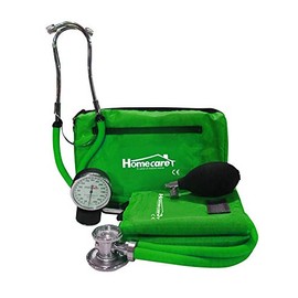 Kit Baumanómetro y Estetoscopio Rappaport Verde Home Care 2400-VER